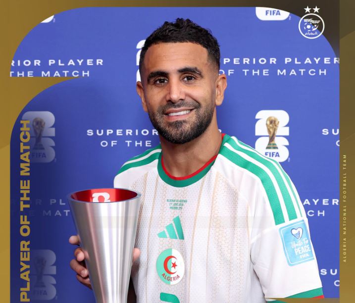 رياض محرز… القائد لا يشيخ