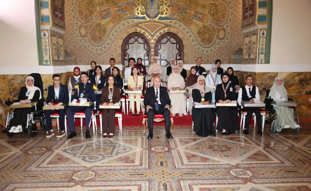 Le Président de la République préside la cérémonie de distinction des lauréats du BEM et du Baccalauréat